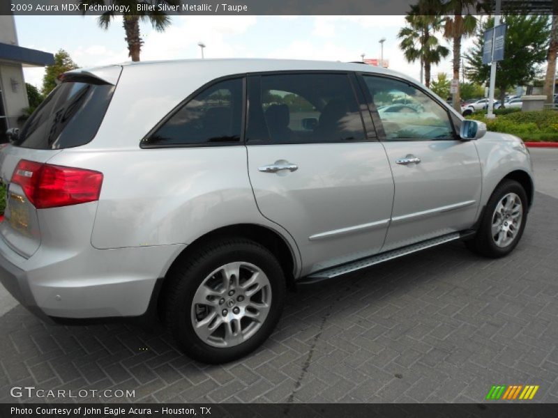 Billet Silver Metallic / Taupe 2009 Acura MDX Technology