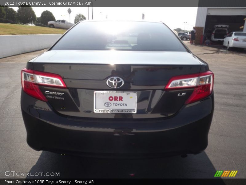 Cosmic Gray Mica / Ash 2012 Toyota Camry LE