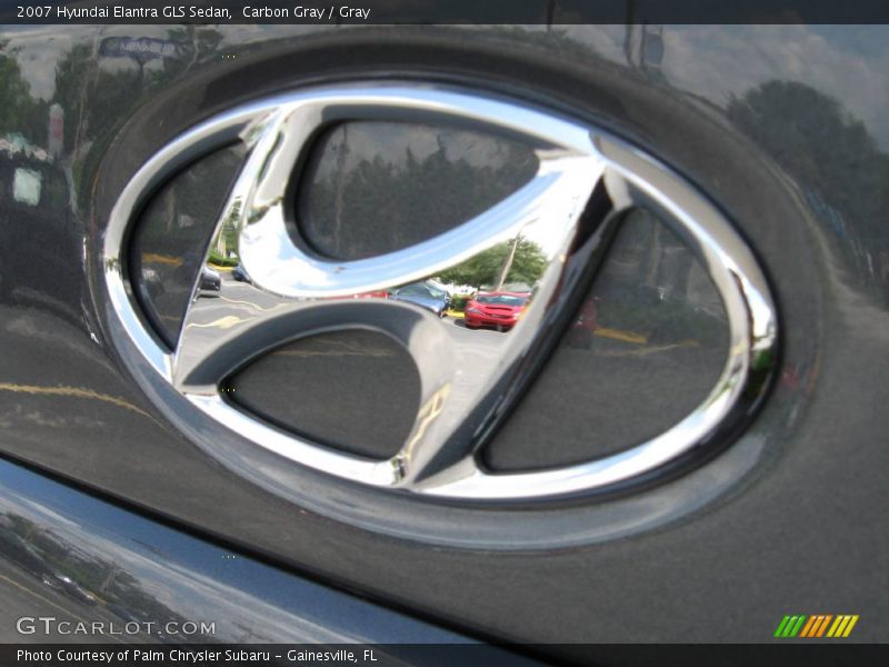 Carbon Gray / Gray 2007 Hyundai Elantra GLS Sedan