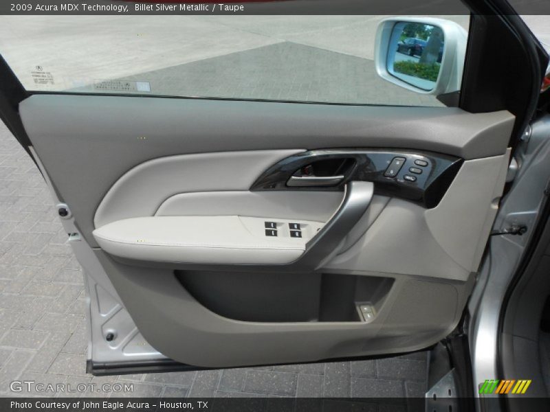 Billet Silver Metallic / Taupe 2009 Acura MDX Technology