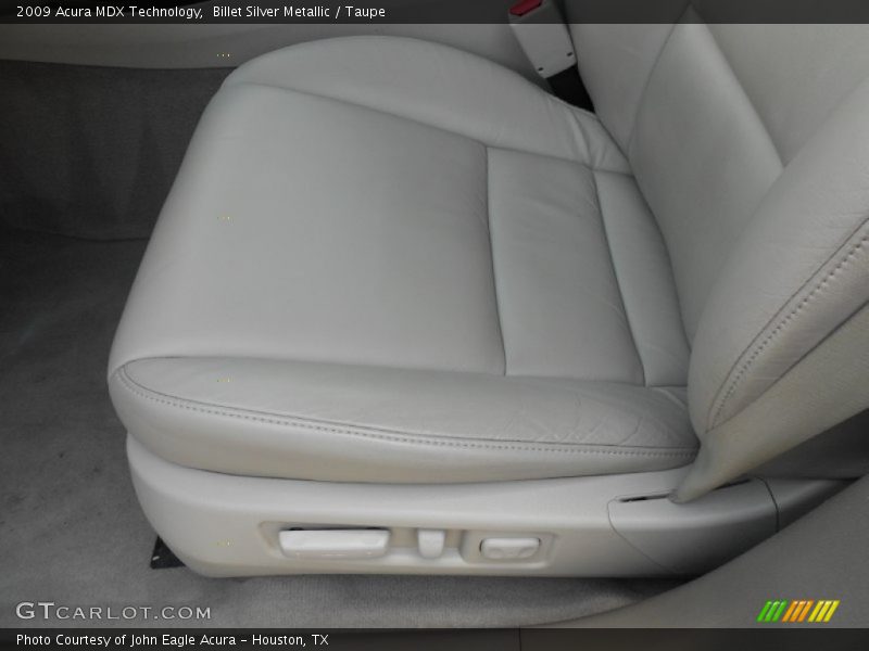 Billet Silver Metallic / Taupe 2009 Acura MDX Technology