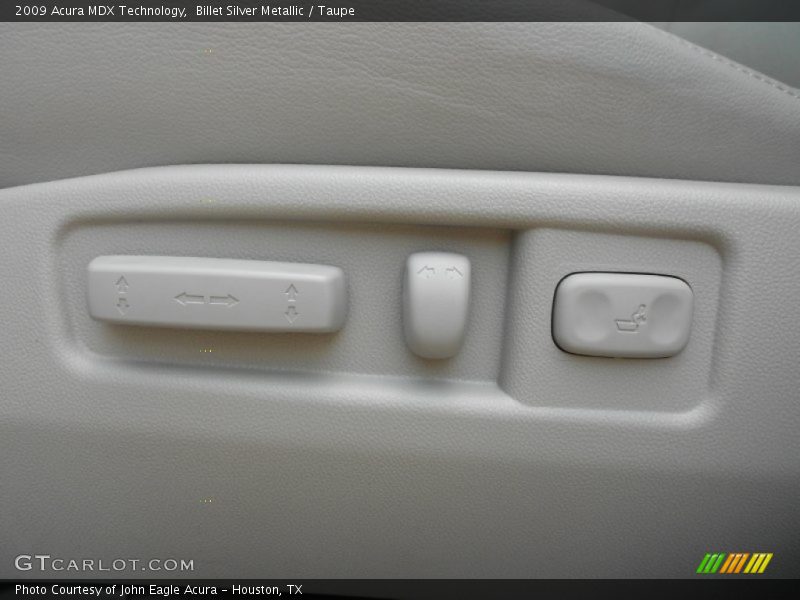 Billet Silver Metallic / Taupe 2009 Acura MDX Technology