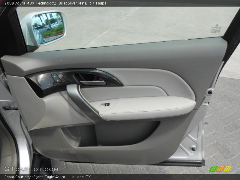 Billet Silver Metallic / Taupe 2009 Acura MDX Technology