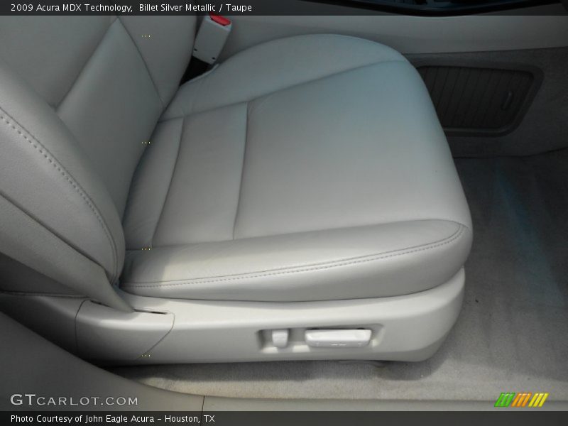 Billet Silver Metallic / Taupe 2009 Acura MDX Technology