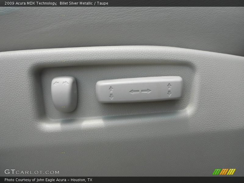 Billet Silver Metallic / Taupe 2009 Acura MDX Technology