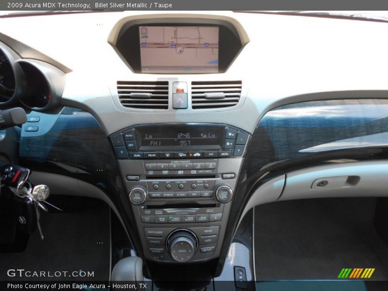 Billet Silver Metallic / Taupe 2009 Acura MDX Technology