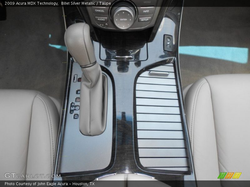 Billet Silver Metallic / Taupe 2009 Acura MDX Technology