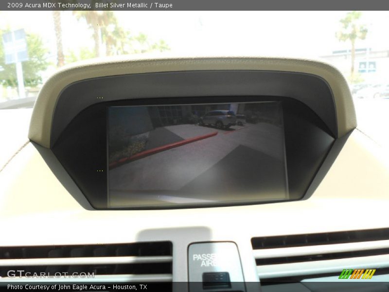 Billet Silver Metallic / Taupe 2009 Acura MDX Technology
