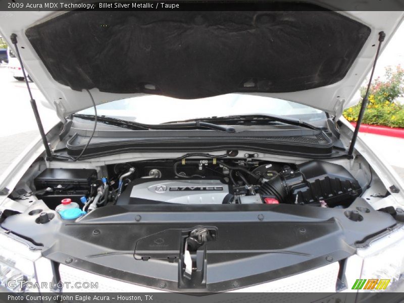 Billet Silver Metallic / Taupe 2009 Acura MDX Technology