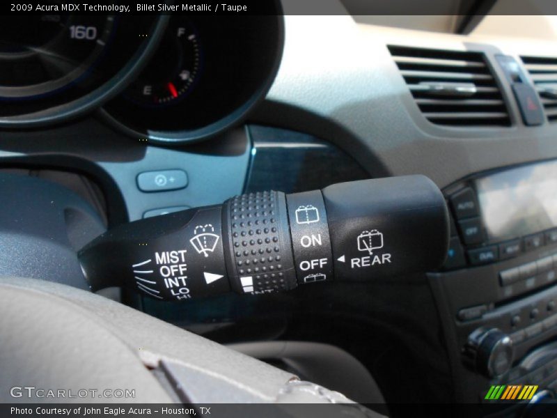 Billet Silver Metallic / Taupe 2009 Acura MDX Technology