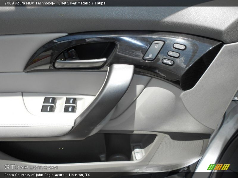 Billet Silver Metallic / Taupe 2009 Acura MDX Technology