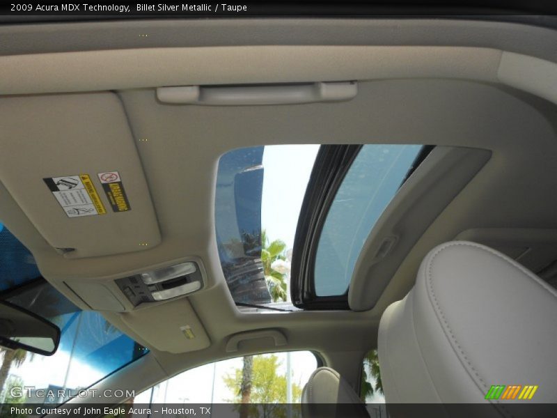 Billet Silver Metallic / Taupe 2009 Acura MDX Technology