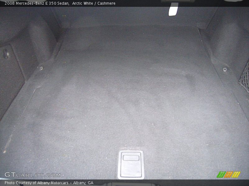 Arctic White / Cashmere 2008 Mercedes-Benz E 350 Sedan