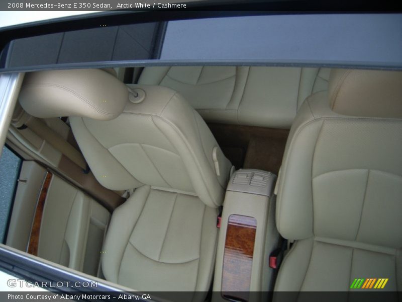 Arctic White / Cashmere 2008 Mercedes-Benz E 350 Sedan