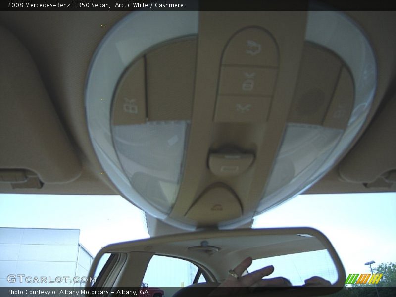 Arctic White / Cashmere 2008 Mercedes-Benz E 350 Sedan