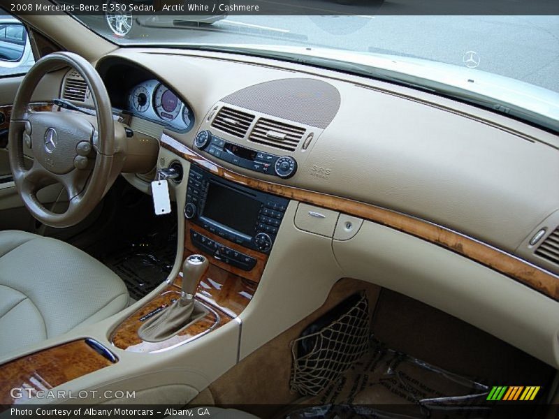 Arctic White / Cashmere 2008 Mercedes-Benz E 350 Sedan