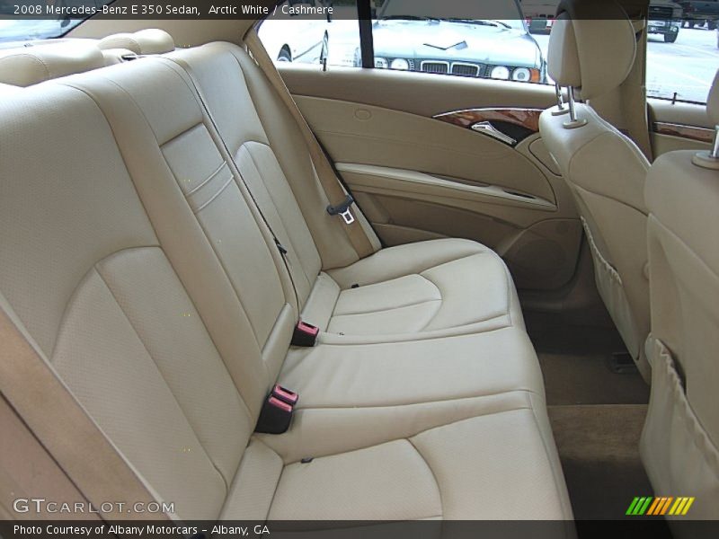 Arctic White / Cashmere 2008 Mercedes-Benz E 350 Sedan