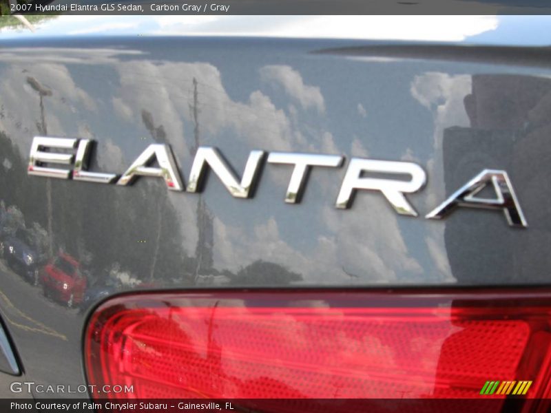 Carbon Gray / Gray 2007 Hyundai Elantra GLS Sedan