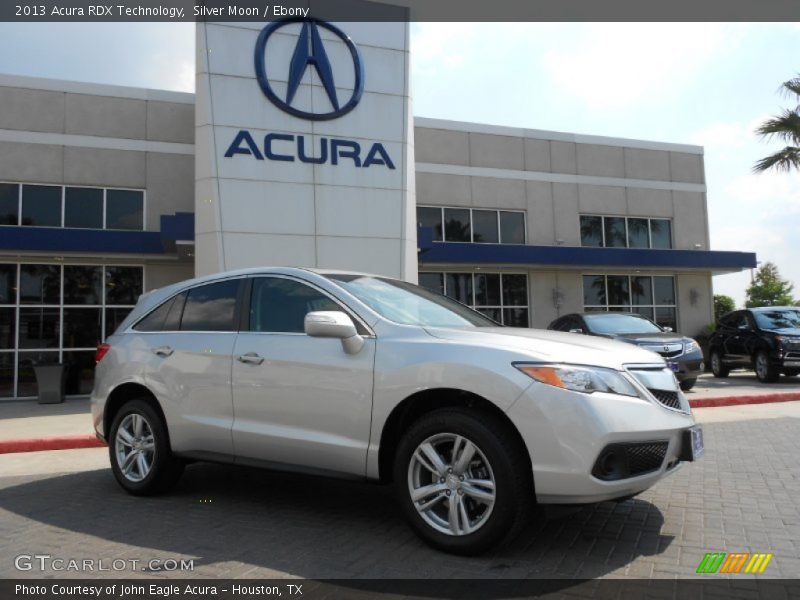 Silver Moon / Ebony 2013 Acura RDX Technology
