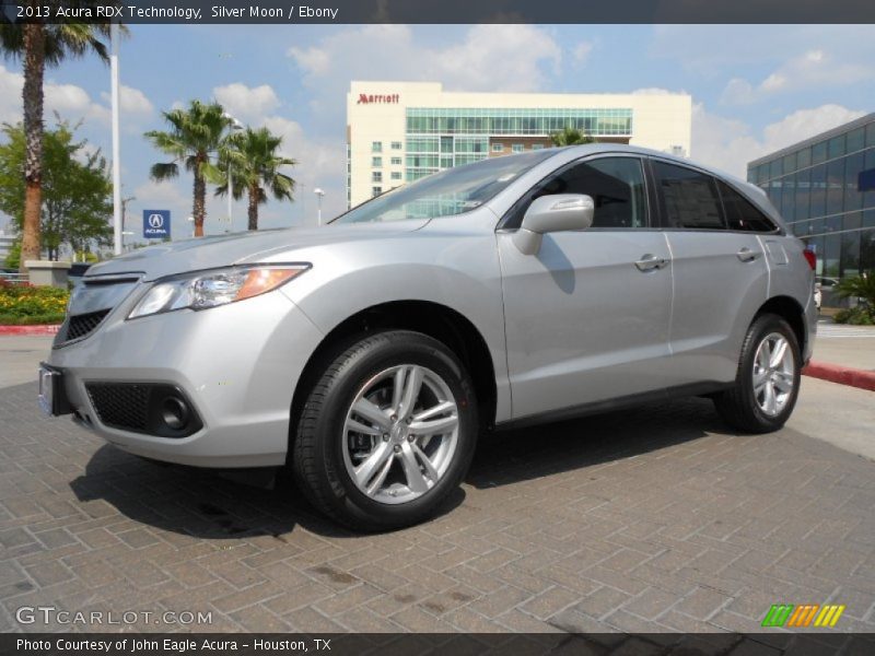 Silver Moon / Ebony 2013 Acura RDX Technology
