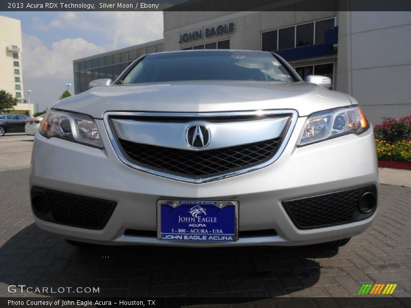 Silver Moon / Ebony 2013 Acura RDX Technology