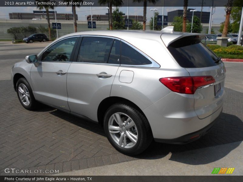 Silver Moon / Ebony 2013 Acura RDX Technology