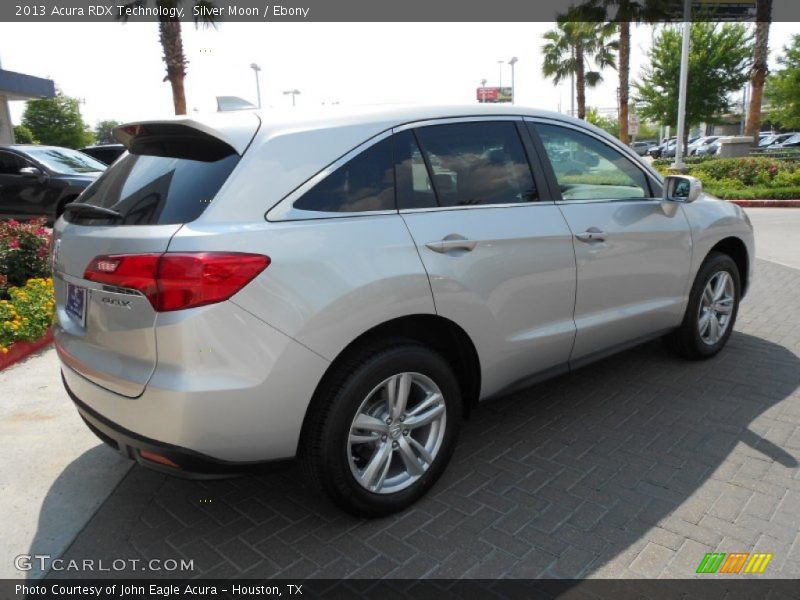 Silver Moon / Ebony 2013 Acura RDX Technology