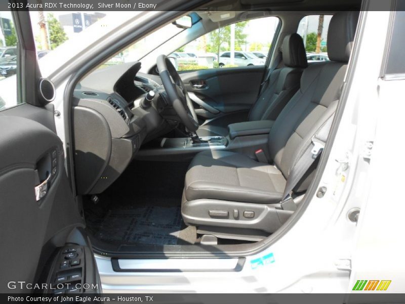 Silver Moon / Ebony 2013 Acura RDX Technology