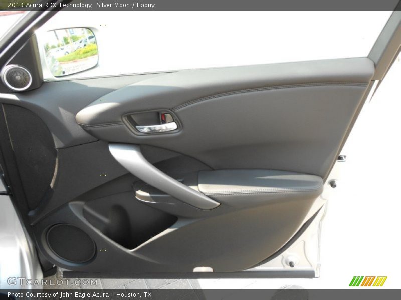 Silver Moon / Ebony 2013 Acura RDX Technology