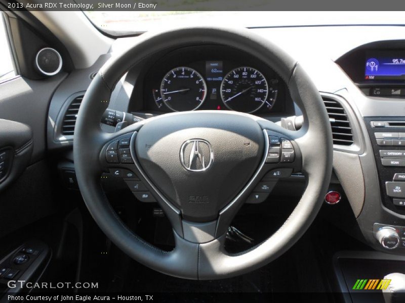 Silver Moon / Ebony 2013 Acura RDX Technology