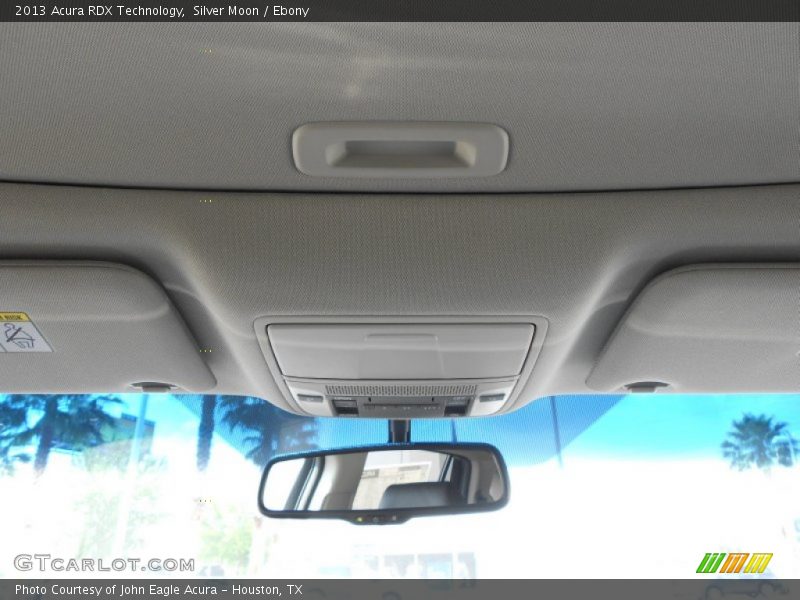 Silver Moon / Ebony 2013 Acura RDX Technology