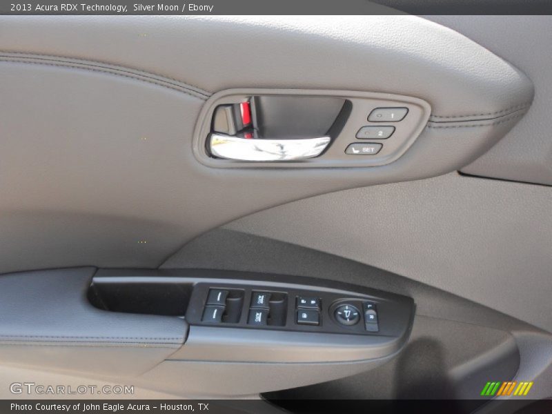 Silver Moon / Ebony 2013 Acura RDX Technology
