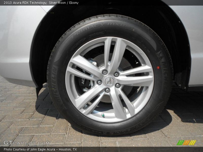 Silver Moon / Ebony 2013 Acura RDX Technology