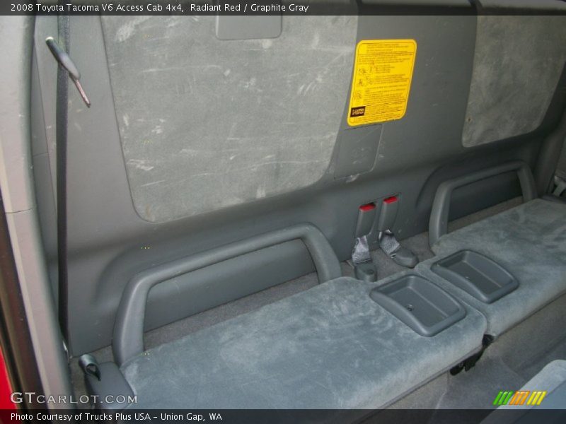 Radiant Red / Graphite Gray 2008 Toyota Tacoma V6 Access Cab 4x4