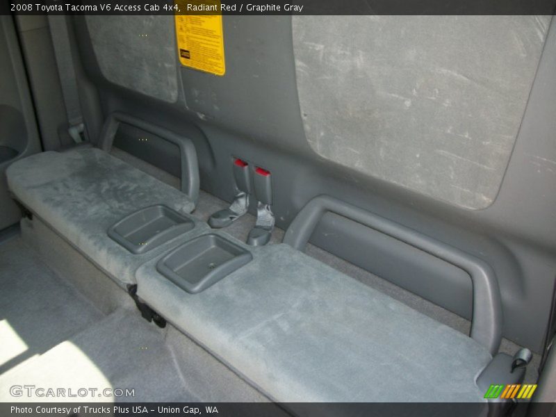 Radiant Red / Graphite Gray 2008 Toyota Tacoma V6 Access Cab 4x4