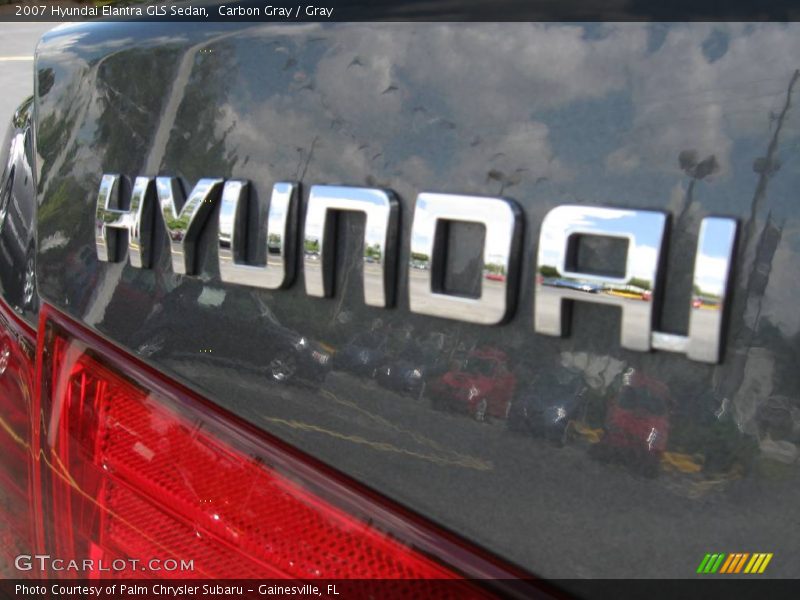 Carbon Gray / Gray 2007 Hyundai Elantra GLS Sedan