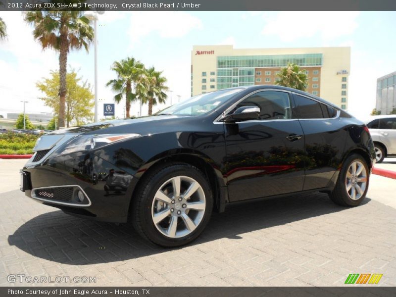 2012 ZDX SH-AWD Technology Crystal Black Pearl