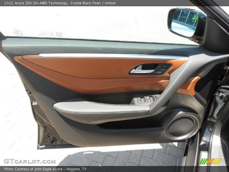 Door Panel of 2012 ZDX SH-AWD Technology