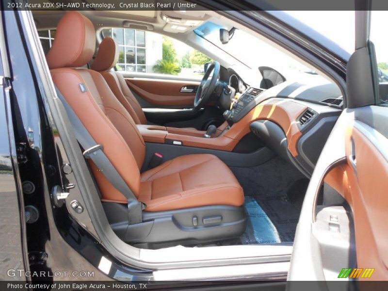  2012 ZDX SH-AWD Technology Umber Interior