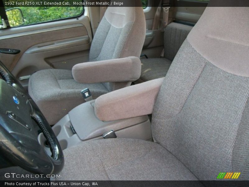  1992 F250 XLT Extended Cab Beige Interior