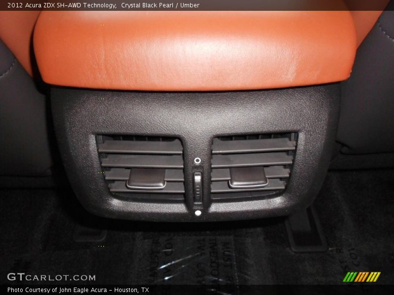 Crystal Black Pearl / Umber 2012 Acura ZDX SH-AWD Technology