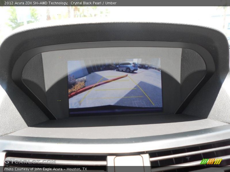 Crystal Black Pearl / Umber 2012 Acura ZDX SH-AWD Technology