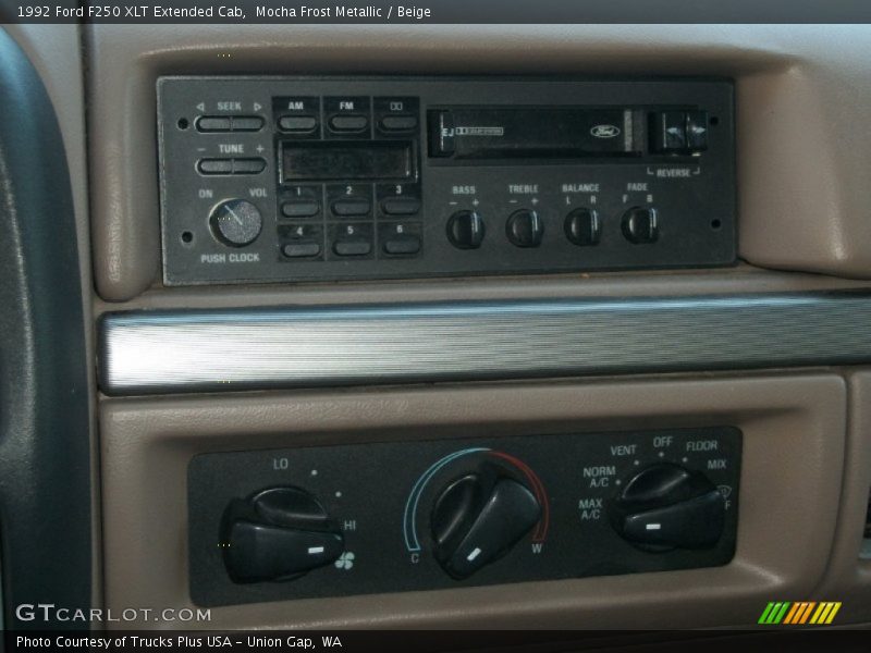 Controls of 1992 F250 XLT Extended Cab