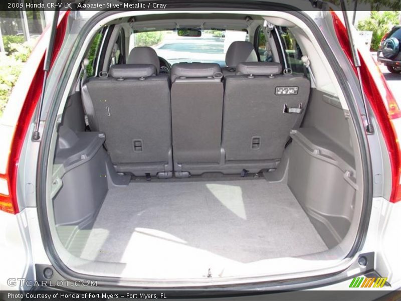 Alabaster Silver Metallic / Gray 2009 Honda CR-V LX