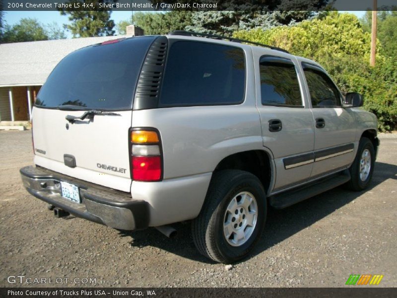 Silver Birch Metallic / Gray/Dark Charcoal 2004 Chevrolet Tahoe LS 4x4