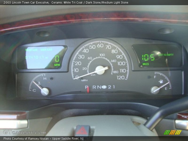  2003 Town Car Executive Executive Gauges