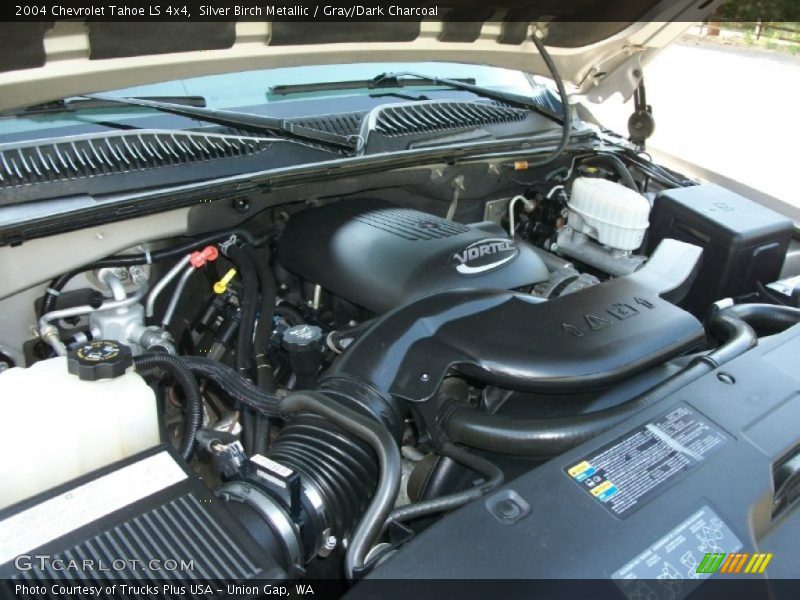 Silver Birch Metallic / Gray/Dark Charcoal 2004 Chevrolet Tahoe LS 4x4