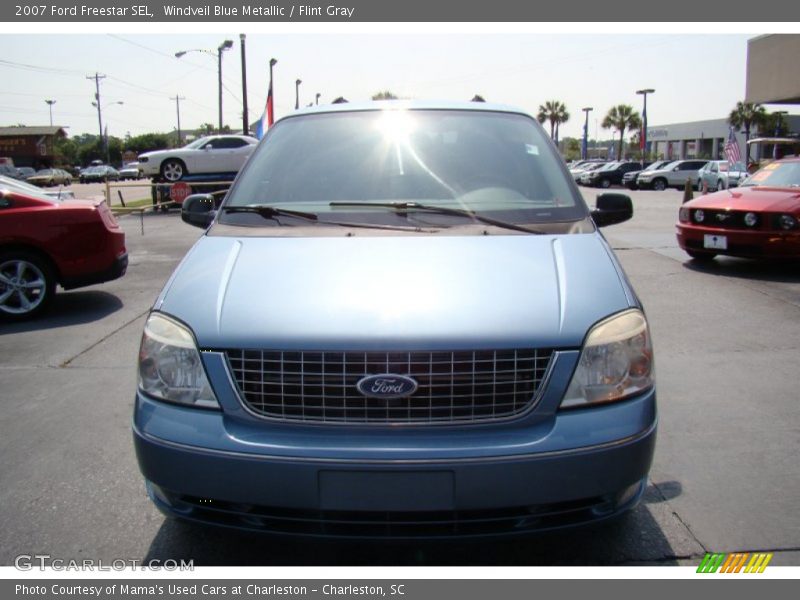 Windveil Blue Metallic / Flint Gray 2007 Ford Freestar SEL