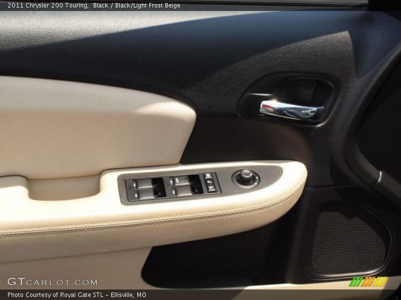 Black / Black/Light Frost Beige 2011 Chrysler 200 Touring