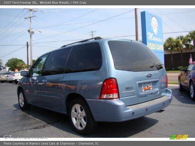 Windveil Blue Metallic / Flint Gray 2007 Ford Freestar SEL
